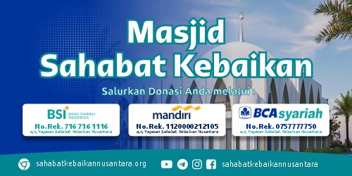 Pembangunan Masjid Sahabat Kebaikan